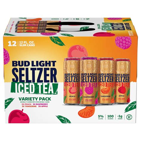 Bud Light Seltzer Remix Iced Tea Variety Pack 12 Oz Cans Shop Malt