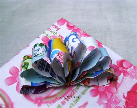 Wonderful Paper Bow Through Recycling Art Recycled Crafts