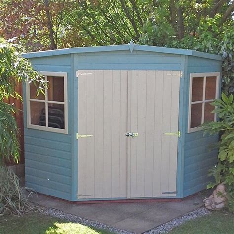 Shire Corner Shed 7x7 One Garden