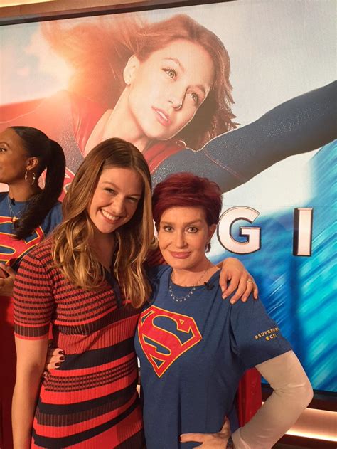 Supergirl Cast On Cbs The Talk