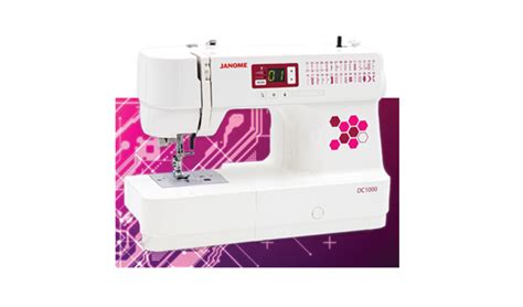Janome Dc1000 Sewing Machine Set On Sewing And Craft