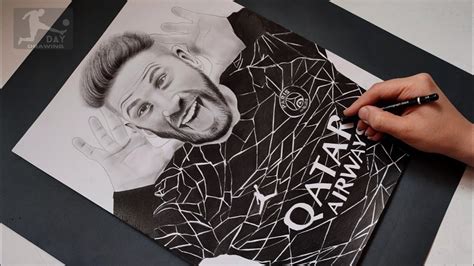 Drawing Sergio Ramos In Psg 2023 How To Draw Sergio Ramos In Psg