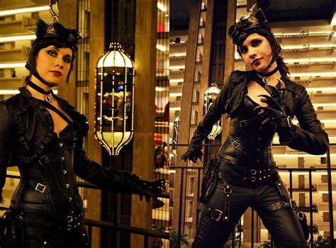 Steampunk Catwoman Catwoman Cosplay Cat Woman Costume Cosplay