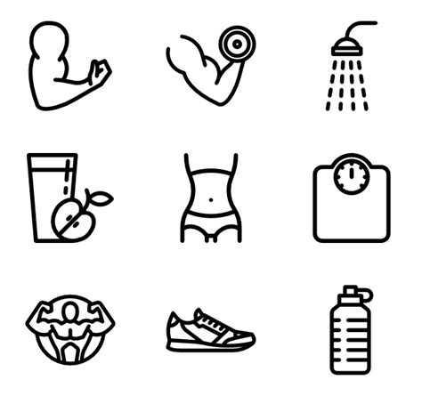 Fitness Icon Png 367314 Free Icons Library