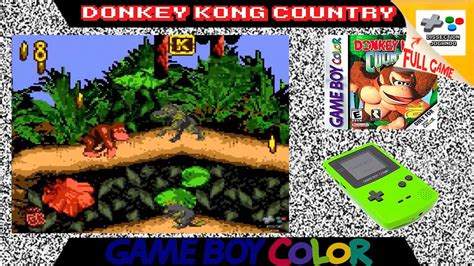 Donkey Kong Country Game Boy Color Longplay Youtube