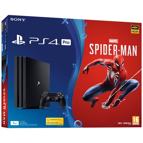 Sony Playstation 4 Pro 1tb Console With Dualshock 4 Controller With