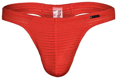 Olaf Benz Red 2010 Mini String Mens Thong Brief Underwear Copper Stripe Slip Ebay