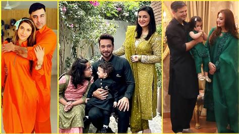 pakistani celebrities couples on eid 2021 eid ul fitar 2021 youtube