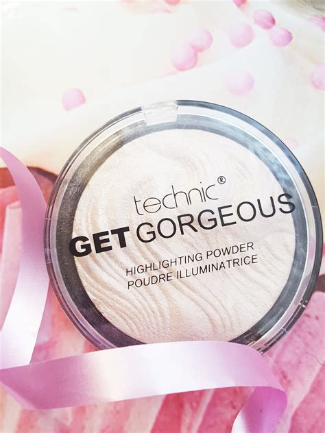 Bows And Pearls Technic Get Gorgeous Highlighter Review