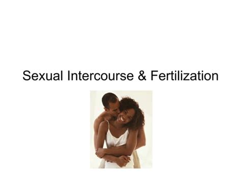 Chapter 17 Reproduction In Humans Lesson 3 Sexual Intercourse