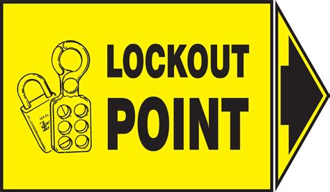 Lockout Tagout Safety Labels Llkt512xve