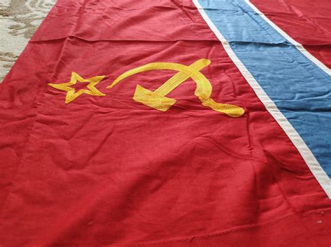 The Soviet Uzbekistan Flag Communism Socialist Competition Etsy