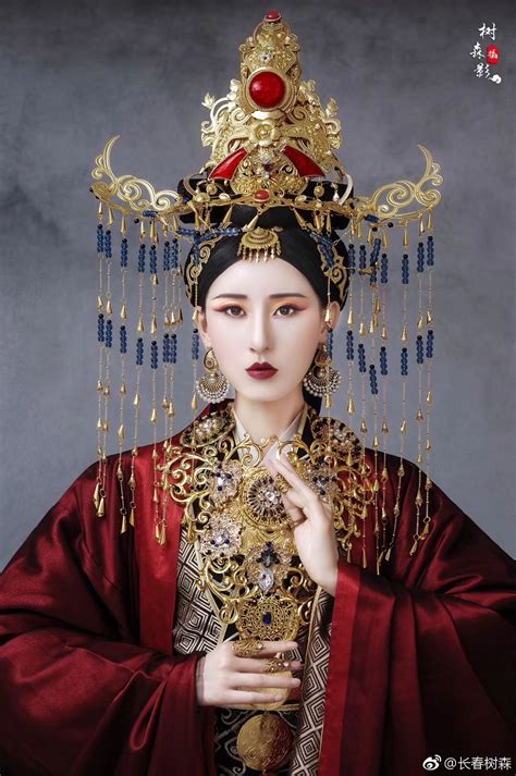 微博 chinese traditional costume traditional fashion traditional