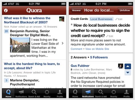 Quora Releases iPhone App - MacStories