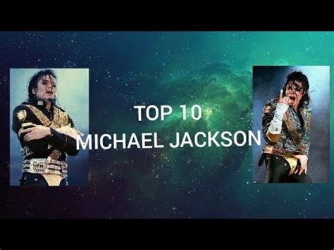 Top Najlepszych Piosenek Michaela Jacksona Wed Ug Wy Wietle Z