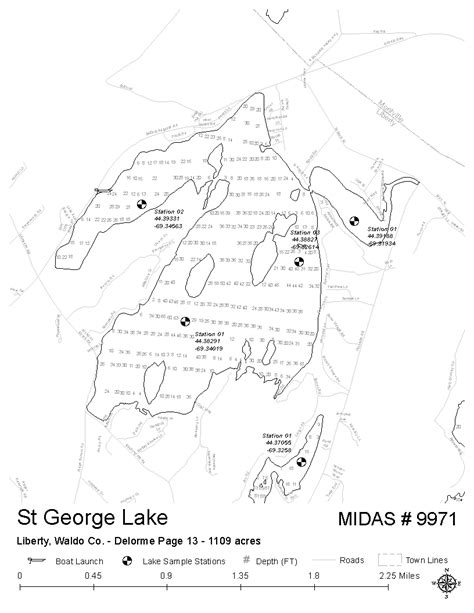 Lake Overview St George Lake Liberty Waldo Maine Lakes Of Maine