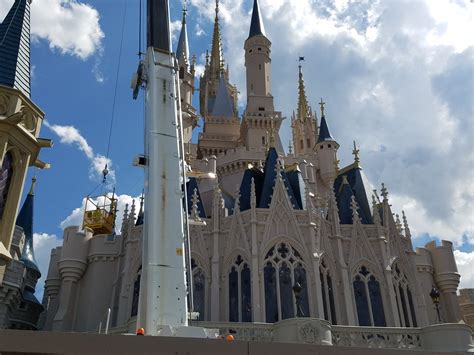 Is Disney Changing The Color Of Cinderellas Castle Spires At The Magic