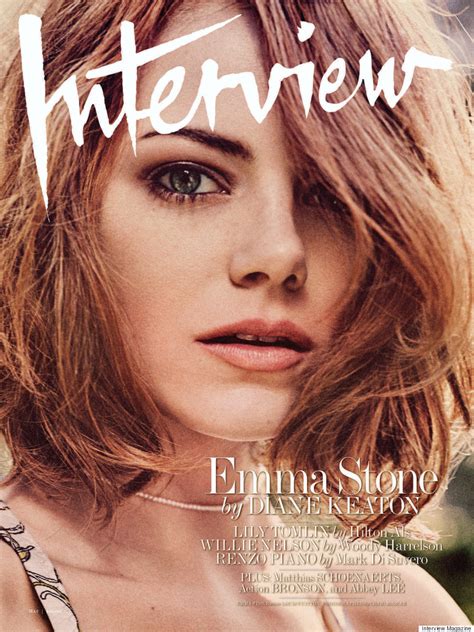 Emma Stone Stuns On Interview Magazine Cover