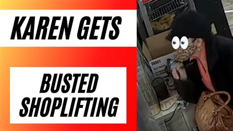 Grandma Karen Gets Busted Shoplifting Youtube