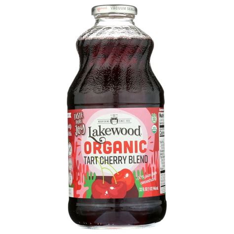Lakewood Organic Pure Fruit Tart Cherry Blend Organic Fruit Juice