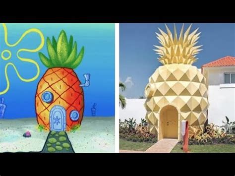 Casas Reales Inspiradas En Dibujos Animados Youtube