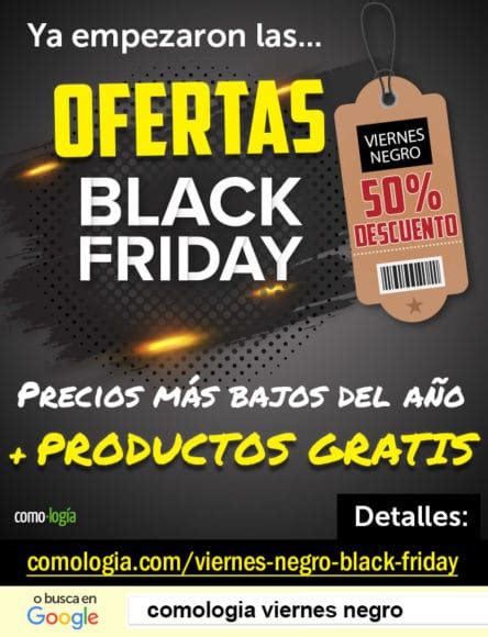Mega Lista Con Todas Las Ofertas Black Friday 2023 Viernes Negro