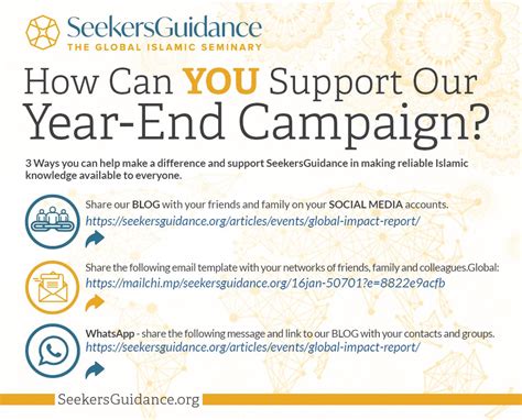 How Can You Help Us Reach Millions Of More Seekers Seekersguidance