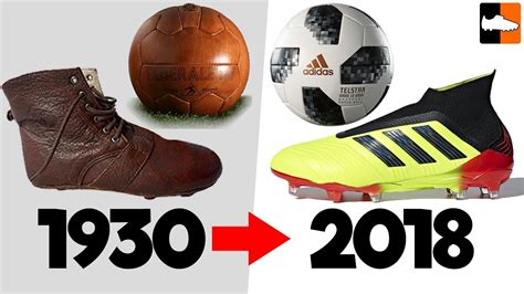 World Cup Evolution Soccer Cleats And Ball History Youtube