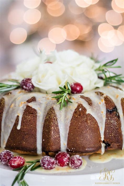 Celebrate christmas from breakfast to dessert with these easy recipes! Christmas Progressive Dinner - Mom's Cranberry Bundt Cake ...