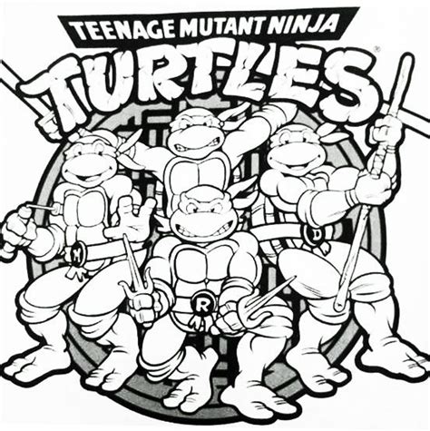 teenage mutant ninja turtles colouring  page printout  ninja turtles birthday party