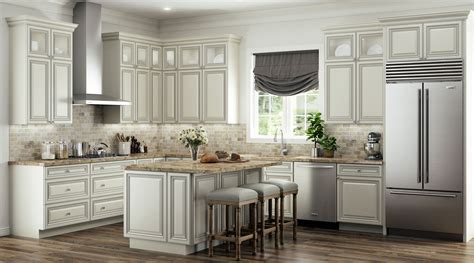 How to paint kitchen cabinet antique white? Antique White Glaze | Kitchen cabinet design, Glazed ...