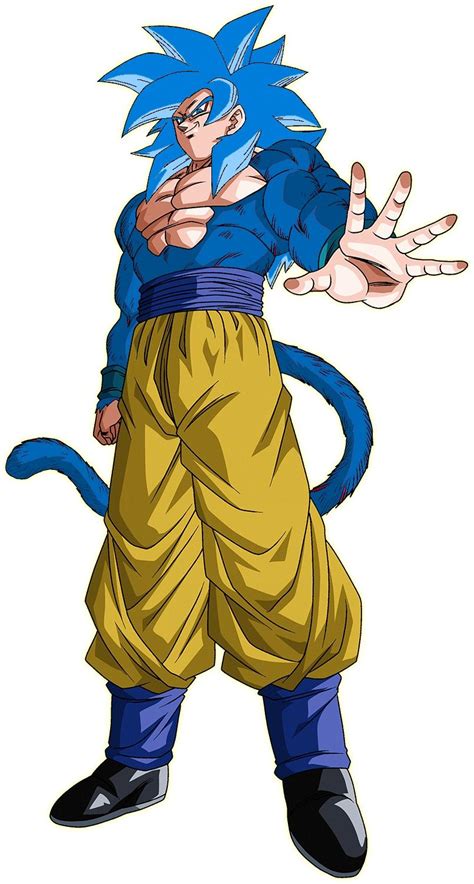 Super Saiyan 4 Blue Goku By Ssj2siki On Deviantart