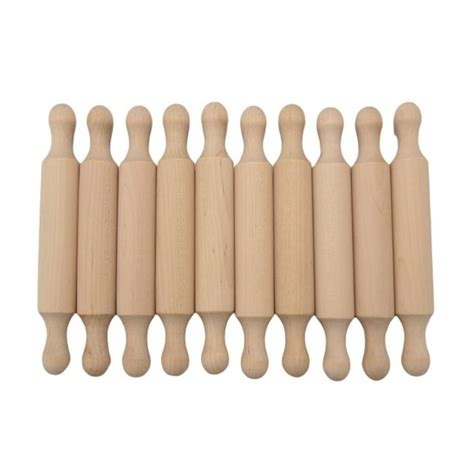 Wooden Mini Rolling Pin 6 Inches Long Kitchen Baking Rolling Pin Small