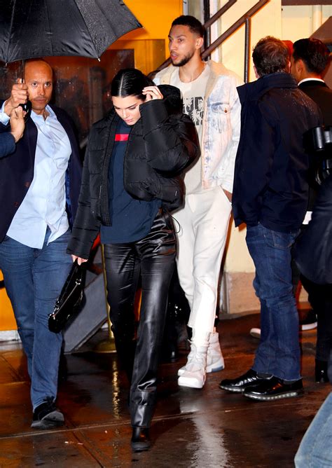 Kendall and ben were in downtown philly, where he rented out attico, the rooftop restaurant, for an nye bash. Kendall Jenner and Ben Simmons Step Out for Date Night in ...