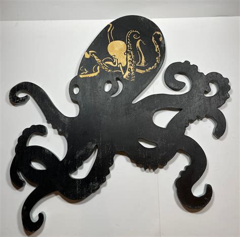 Octopus Wall Stencil