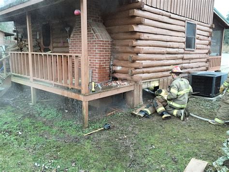 Fire Damages Log Cabin In Townsend News