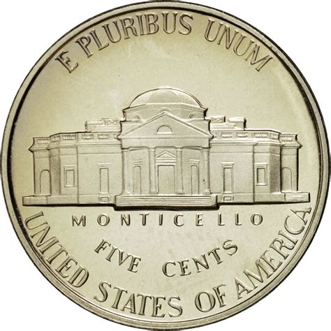 430815 Monnaie États Unis Jefferson Nickel 5 Cents 1994 Us Mint