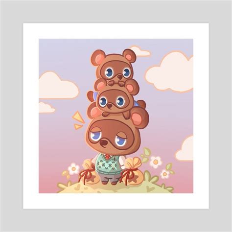 Tom Nook Timmy Tommy Animal Crossing An Art Print By Kuwueen