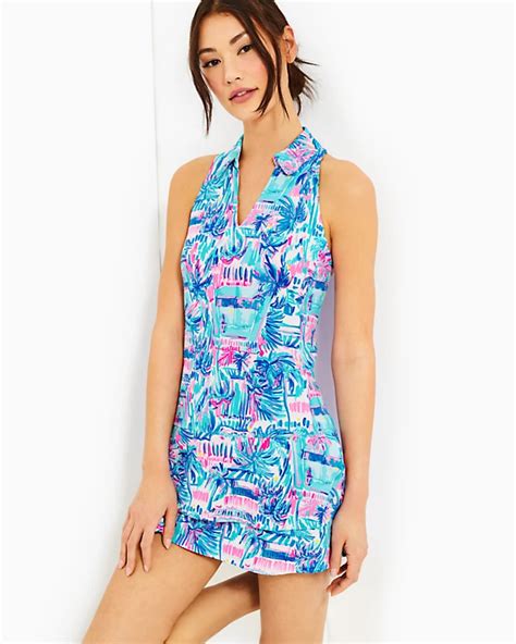 Lilly Pulitzer Upf 50 Luxletic Dania Dress Big Apple Buddy