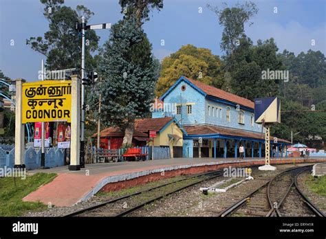 Coonoor Railway Station Ooty Udagamandalam Nilgiris Tamil Nadu