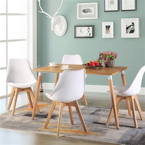Cheap Kitchen Chairs Set Of 4 / Goldfan Dining Room Set Eiffel Dining