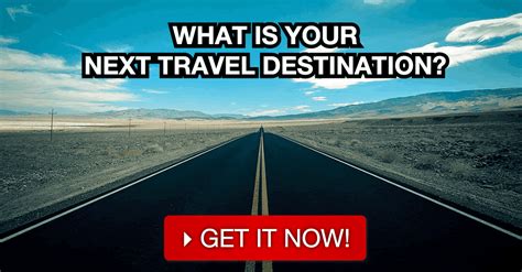 Where Is Your Next Travel Destination Aka Where Should I Go Quiz