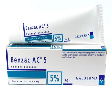 Galderma Benzac Ac 5 Benzoyl Peroxide Gel 5 Reviews Makeupalley