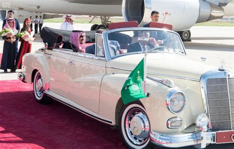 The Story Behind The Car That Picked Up King Salman In Jordan Al