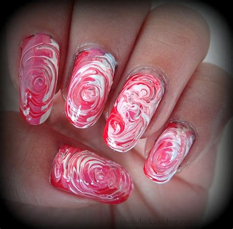 Swirl Nail Art For Beginners Step By Step Tutorial Deck And Dine