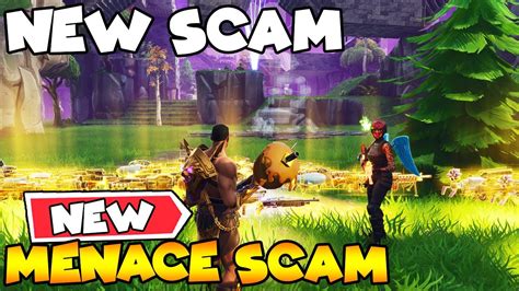 New Menace Scam Is Mythic 🤩 Scammer Gets Scammed Fortnite Save The