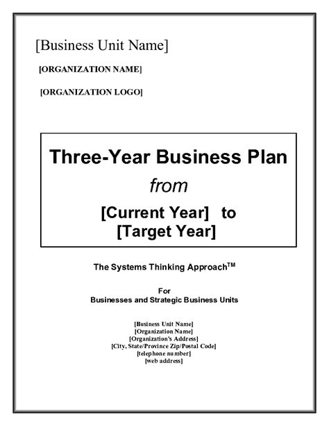 This Is A Partial Preview Of Business Plan Template Full Document Is Pages
