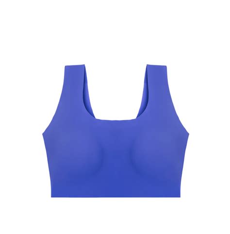 Our Absolute Lightest Bra True Body Scoop Neck Features A Single Layer