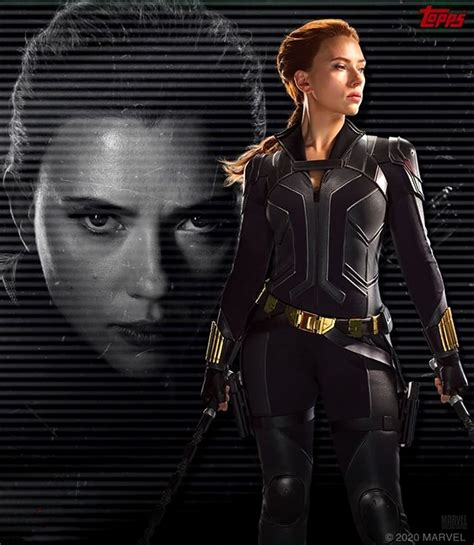 Scarlett Johansson Black Widow 2020 Promo Photo • Celebmafia