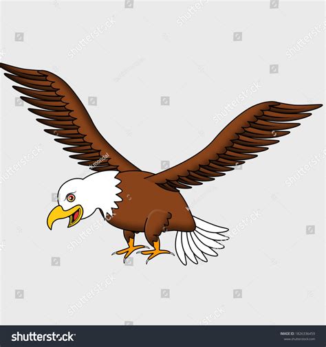Cartoon Angry Eagle Images Stock Photos Vectors Shutterstock